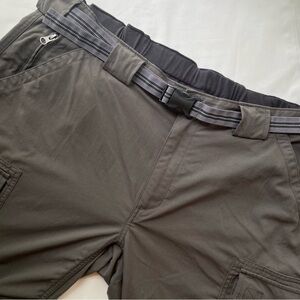 Duluth Trading Men’s Dry on the Fly Cargo Pants Gray XL x 36